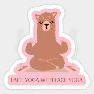 Face Yoga with Face Yoga Sticker